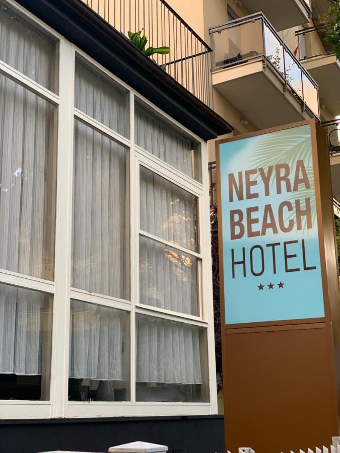 Hotel Neyra Beach Rímini Exterior foto