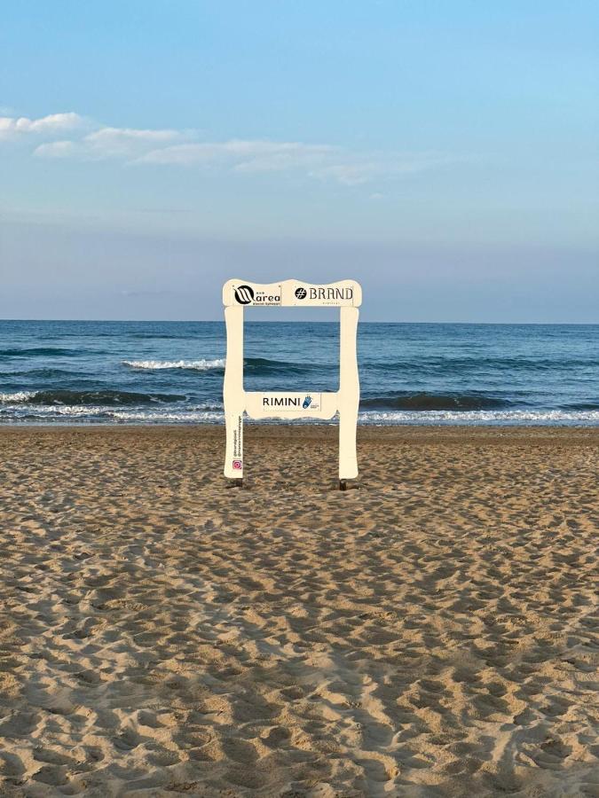 Hotel Neyra Beach Rímini Exterior foto